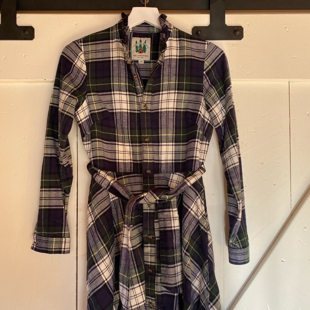 KJP Cozy Cabin Flannel Dress